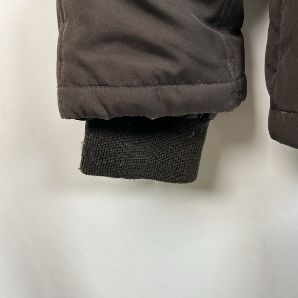 Michael Kors Women's Size Medium Puffer‎ Jacket Poly Wool Blend Chocolate Brown - Picture 7 of 14
